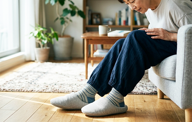 ペタペタ歩きは要注意